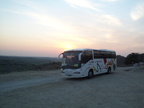 DCP_0226 - A tour bus in Israel. Photo taken by Brian Weinberg, January 2001.