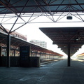 The platforms @ LaSalle Street Station (METRA). Photo taken by Brian Weinberg, 9/2/2001.