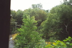 The bridge over Roaring Brook at the north portal (86k)
