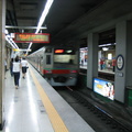 Seoul subway and trains. Photo taken by Dan T., June 2005.
