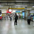 Seoul subway and trains. Photo taken by Dan T., June 2005.