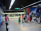 Seoul subway and trains. Photo taken by Dan T., June 2005.