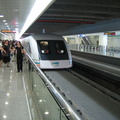 Shanghai Maglev. Photo taken by Dan T., June 2005.