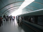 Shanghai Maglev. Photo taken by Dan T., June 2005.