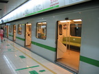 Shanghai trains. Photo taken by Dan T., June 2005.