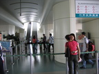 Shanghai Maglev. Photo taken by Dan T., June 2005.