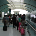 Shanghai Maglev. Photo taken by Dan T., June 2005.