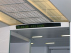 Shanghai Maglev. 431 km/h = 269 MPH. Photo taken by Dan T., June 2005.