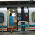 Shanghai Maglev. Photo taken by Dan T., June 2005.