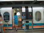 Shanghai Maglev. Photo taken by Dan T., June 2005.