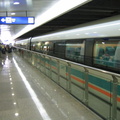 Shanghai Maglev. Photo taken by Dan T., June 2005.