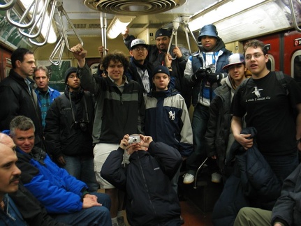 SubTalk Group Photo @ Redbird Ramble MOD trip. Photo taken by Brian Weinberg, 12/21/2003.