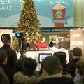 Mike & Mike at Penn Station with some sports guy.