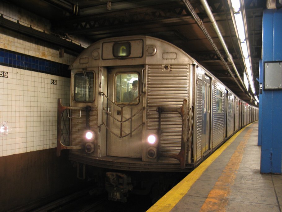 R-32GE 3935 @ 59 St-Columbus Circle (C). Photo taken by Brian Weinberg, 6/15/2004.