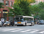 NYCT Orion V #218 @ 96 St &amp; Columbus Ave (M7). Photo taken by Brian Weinberg, 07/01/2003.