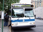 NYCT Orion VII #7643 on the Bx6 at Edward M. Morgan Place in Manhattan. Photo taken by O. Zamora.