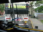 Layover stop @ Westwood on Broadway. Rockland Coaches Route 84. Photo taken by Brian Weinberg, 07/09/2003.