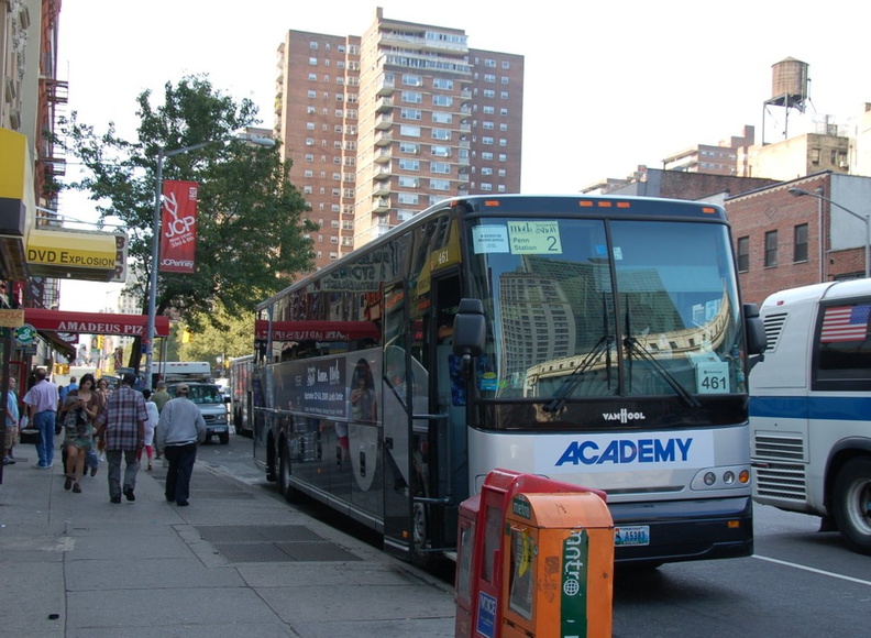 Academy / Midnight Sun Van Hool 461 @ Penn Station (Javits Center shuttle). Bus was "in service for Academy Express". - Academy / Midnight Sun Van Hool 461 @ Penn Station (Javits Center shuttle). Bus was "in service for Academy Express".
http://midnightcoaches.com/ DSC_3458a.jpg