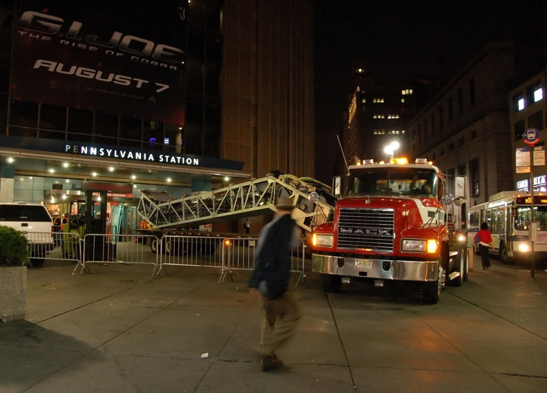 Escalator delivery at the 31 St & 8 Av entrance to Penn Station New York - Escalator delivery at the 31 St & 8 Av entrance to Penn Station New York DSC_8982fa.jpg