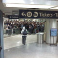 Amtrak gate queue - day before Thanksgiving