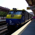 LIRR DE30AC 417 @ Huntington.  Photo taken by Brian Weinberg, 7/4/2002.