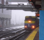 LIRR DM30AC 509 @ Jamaica.  Photo taken by Brian Weinberg, 02/23/2003. (104kb)