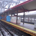 AirTrain Terminal construction and LIRR platforms @ Jamaica. Photo taken by Brian Weinberg, 02/23/2003. (117kb)