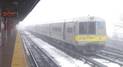 LIRR M-1 9626 @ Jamaica.  Photo taken by Brian Weinberg, 02/23/2003. (118kb)