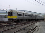 LIRR M-1 9498 @ Far Rockaway. Photo taken by Brian Weinberg, 7/28/2002.