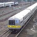 LIRR M-3 @ Sunnyside Yard. Photo by Brian Weinberg, 01/09/2003.