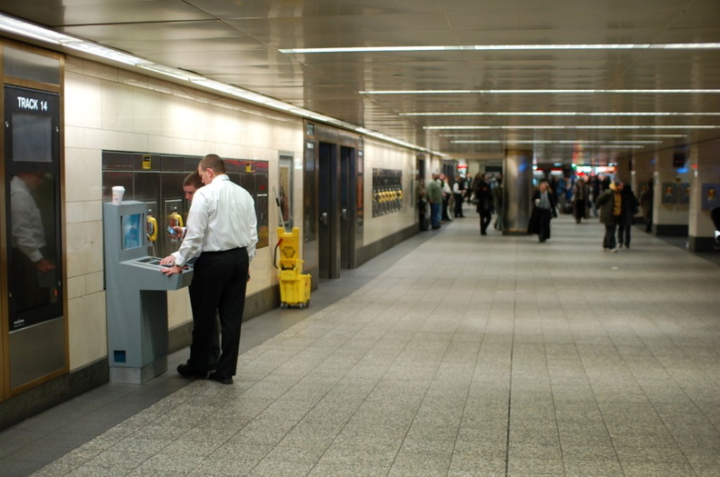new touch-activated “talking kiosk” for visually impaired MTA customers