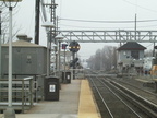 LIRR Mineola station. Photo taken by Brian Weinberg, 4/12/2001.