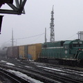 NY&amp;A GP38-2 268 brings up the rear of a freight consist @ Jamaica. Photo taken by Brian Weinberg, 02/23/2003. (98kb)