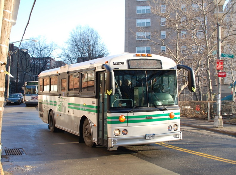 Metro-North Hudson Rail Link Saf-T-Liner® HDX bus M0029 @ Kappock Street and Johnson Avenue in Riverdale (Bronx), NY. Enroute to Spuyten Duyvil train station. - Metro-North Hudson Rail Link Saf-T-Liner® HDX bus M0029 @ Kappock Street and Johnson Avenue in Riverdale (Bronx), NY. Enroute to Spuyten Duyvil train station. DSC_3189a.jpg