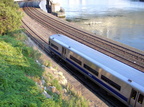 Marble Hill station. Photo by Brian Weinberg, 7/3/2002. (151k)