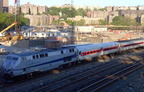 MNR P32AC-DM 202 @ Broadway Bridge. Photo taken by Brian Weinberg. 5/19/2003.