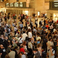 Grand Central Terminal. Very crowded main waiting room. Photo taken by Brian Weinberg, 6/1/2007.