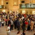 Grand Central Terminal. Very crowded main waiting room. Photo taken by Brian Weinberg, 6/1/2007.