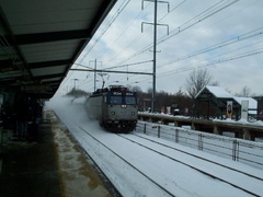 DCP_0173 | Amtrak AEM-7 934 @ Princeton Jct. Photo taken by Brian Weinberg, 12/31/2000.