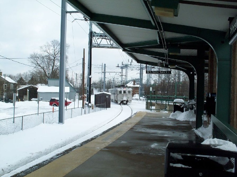 DCP_0180 | NJT Arrow III 1310 (The Dinky) @ Princeton Jct. Photo taken by Brian Weinberg, 12/31/2000.