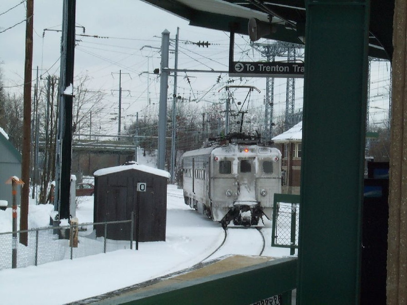 DCP_0182 | NJT Arrow III 1310 (The Dinky) @ Princeton Jct. Photo taken by Brian Weinberg, 12/31/2000.