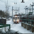 DCP_0185 | NJT Arrow III 1310 (The Dinky) @ Princeton Jct. Photo taken by Brian Weinberg, 12/31/2000.