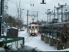 DCP_0185 | NJT Arrow III 1310 (The Dinky) @ Princeton Jct. Photo taken by Brian Weinberg, 12/31/2000.