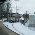 DCP_0191 | NJT Arrow III 1310 (The Dinky) @ Princeton Jct. Photo taken by Brian Weinberg, 12/31/2000.