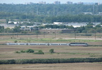 NJ Transit PL42AC @ Kingsland (Main Line). Photo taken by Brian Weinberg, 9/9/2007.