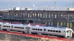 NJT Comet V 6020 @ Sunnyside Yard. Photo by Brian Weinberg, 01/09/2003.