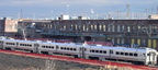 NJT Comet V 6020 @ Sunnyside Yard. Photo by Brian Weinberg, 01/09/2003.