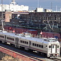 NJT Comet V 6020 @ Sunnyside Yard. Photo by Brian Weinberg, 01/09/2003.