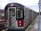 R-142A 7685 @ 167 St (4). Photo taken by Brian Weinberg, 01/08/2003. (