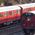 R-29 8783 / 8782 and R-33ML 8929 / 8928 @ Concourse Yard. Photo taken by Brian Weinberg, 8/1/2002.